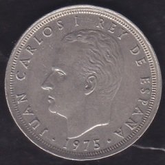 İspanya 25 Pesetas 1975