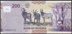 Namibya 200 Dolar 2022 Çil