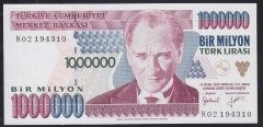 7.EMİSYON 2.TERTİP 1 000 000 LİRA K02 194310 ÇİL