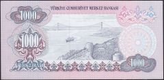 6.Emisyon 2.Tertip 1000 Lira E08 102565 Çil