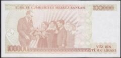 7.Emisyon 3.Tertip 100000 Lira I16 971121 Çilaltı Çil