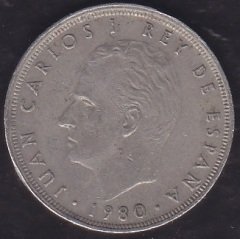 İspanya 25 Pesetas 1980