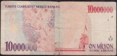 7.Emisyon 10 000 000 Lira E14 409853 Haliyle