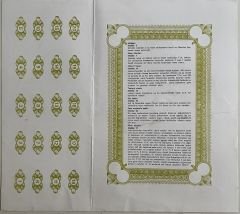 Duramel Hisse Senedi 1 Milyon Lira