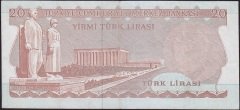 6.Emisyon 3.Tertip 20 Lira F22 795650 Çok Temiz+
