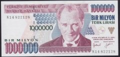 7.EMİSYON 2.TERTİP 1 000 000 LİRA K14 822128 ÇİLALTI ÇİL