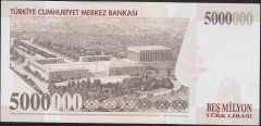7.Emisyon 5 000 000 LİRA H84 884626 Çilaltı
