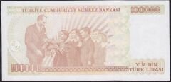 7.Emisyon 3.Tertip 100000 Lira I15 524690 Çilaltı