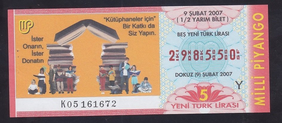 2007 9 ŞUBAT YARIM BİLET