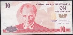 8.Emisyon 10 YTL C24 392756 Çok Çok Temiz+
