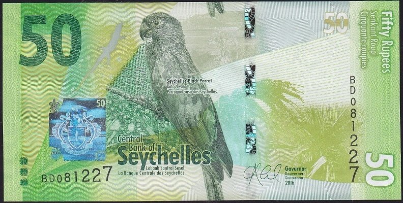 Şeyseller 50 Rupi 2016 Çil Pick 49