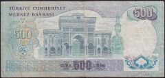 6.Emisyon 2.Tertip 500 Lira G31 223870 Çok Temiz