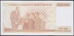 7.Emisyon 3.Tertip 100000 Lira H90 504749 Çil