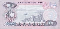 6.Emisyon 2.Tertip 1000 Lira E03 989081 Çil