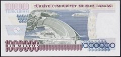 7.EMİSYON 2.TERTİP 1 000 000 LİRA K89 950565 ÇİLALTI