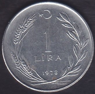 1978 YILI 1 LİRA