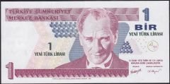 8.Emisyon 1 YTL A02 736068 Çilaltı