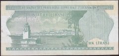 6.Emisyon 2.Tertip 10 Lira K58 250565 Çok Temiz +