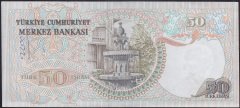 6.EMİSYON 1.TERTİP 50 LİRA F57 124928 ÇİLALTI