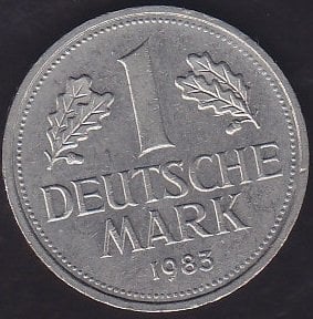 ALMANYA 1 MARK 1983 G