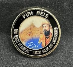 Piri Reis Haritası Madalya 43 mm
