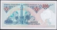 7.Emisyon 1.Tertip 500 Lira A09 497099 Çil