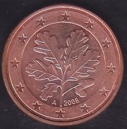 Avrupa Birliği 5 Euro Cent 2008 A Almanya