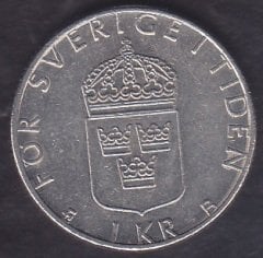 İsveç 1 Kron 1997
