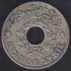 SURİYE 1 PIASTRE 1935