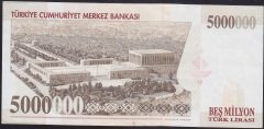 7.Emisyon 5 000 000 LİRA J45 112696 Çilaltı