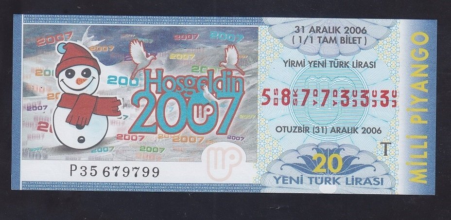 2006 31 ARALIK TAM BİLET - 5877333
