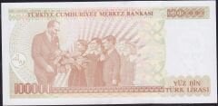 7.Emisyon 3.Tertip 100000 Lira H07 806165 Çil
