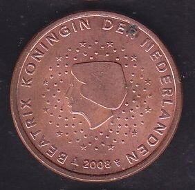 Avrupa Birliği 5 Euro Cent 2008 Hollanda