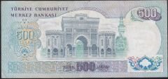 6.Emisyon 2.Tertip 500 Lira H16 218407 Çok Temiz+