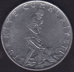 1975 Yılı 2.5 Lira Düz
