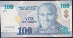 8.Emisyon 100 YTL A22 871677 Çok Temiz+