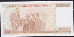 7.Emisyon 3.Tertip 100000 Lira G67 337901 Çil
