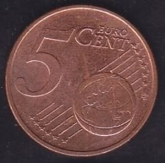 Avrupa Birliği 5 Euro Cent 2008 Avusturya
