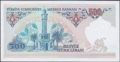 7.Emisyon 2.Tertip 500 Lira D41 709310 Çil