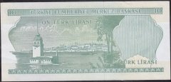 6.Emisyon 2.Tertip 10 Lira K34 203975 Çilaltı