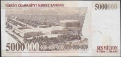 7.Emisyon 5 000 000 LİRA L17 406312 Ççt