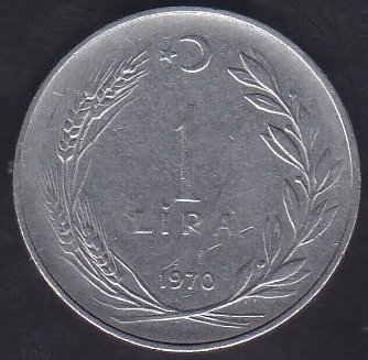 1970 YILI 1 LİRA