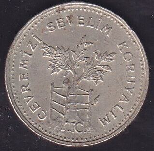 1990 Yılı 1000 Lira - Çevremizi Sevelim Koruyalım