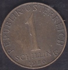 Avusturya 1 Şilin 1980