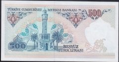 7.Emisyon 2.Tertip 500 Lira D37 728904 Çilaltı