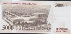 7.Emisyon 5 000 000 LİRA L65496941 Çilaltı ( cüzdan katı yoktur )