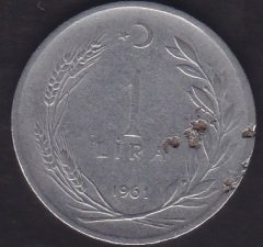 1961 YILI 1 LİRA