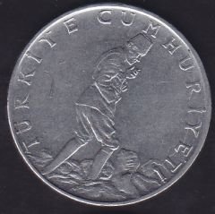 1976 Yılı 2.5 Lira Düz
