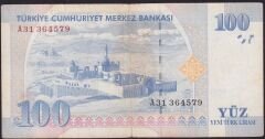 8.Emisyon 100 YTL A31 364579 Çok Temiz