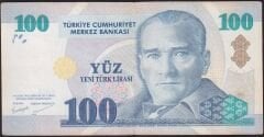 8.Emisyon 100 YTL A31 364579 Çok Temiz